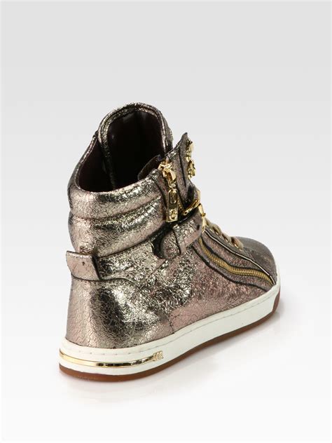 michael kors champagne shoes|michael kors sneaker shoes sale.